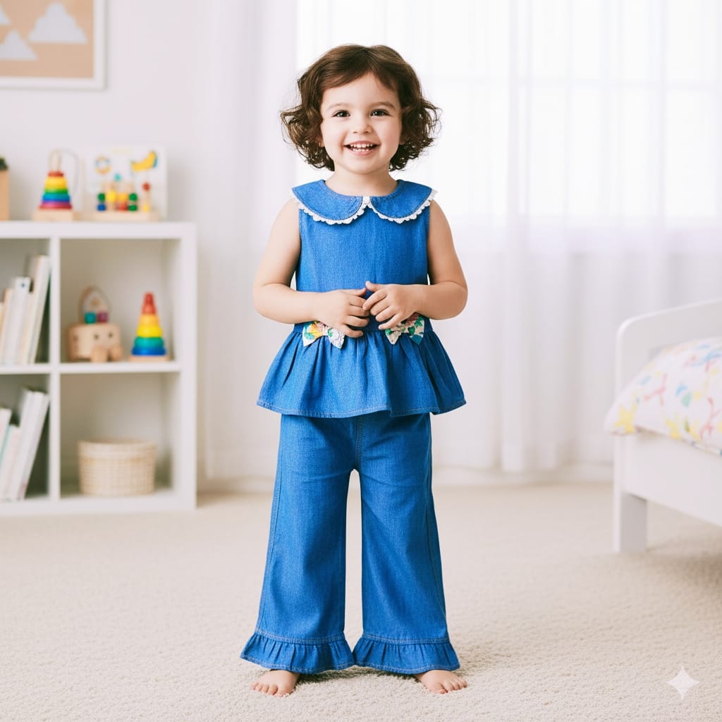girls-denim-blue